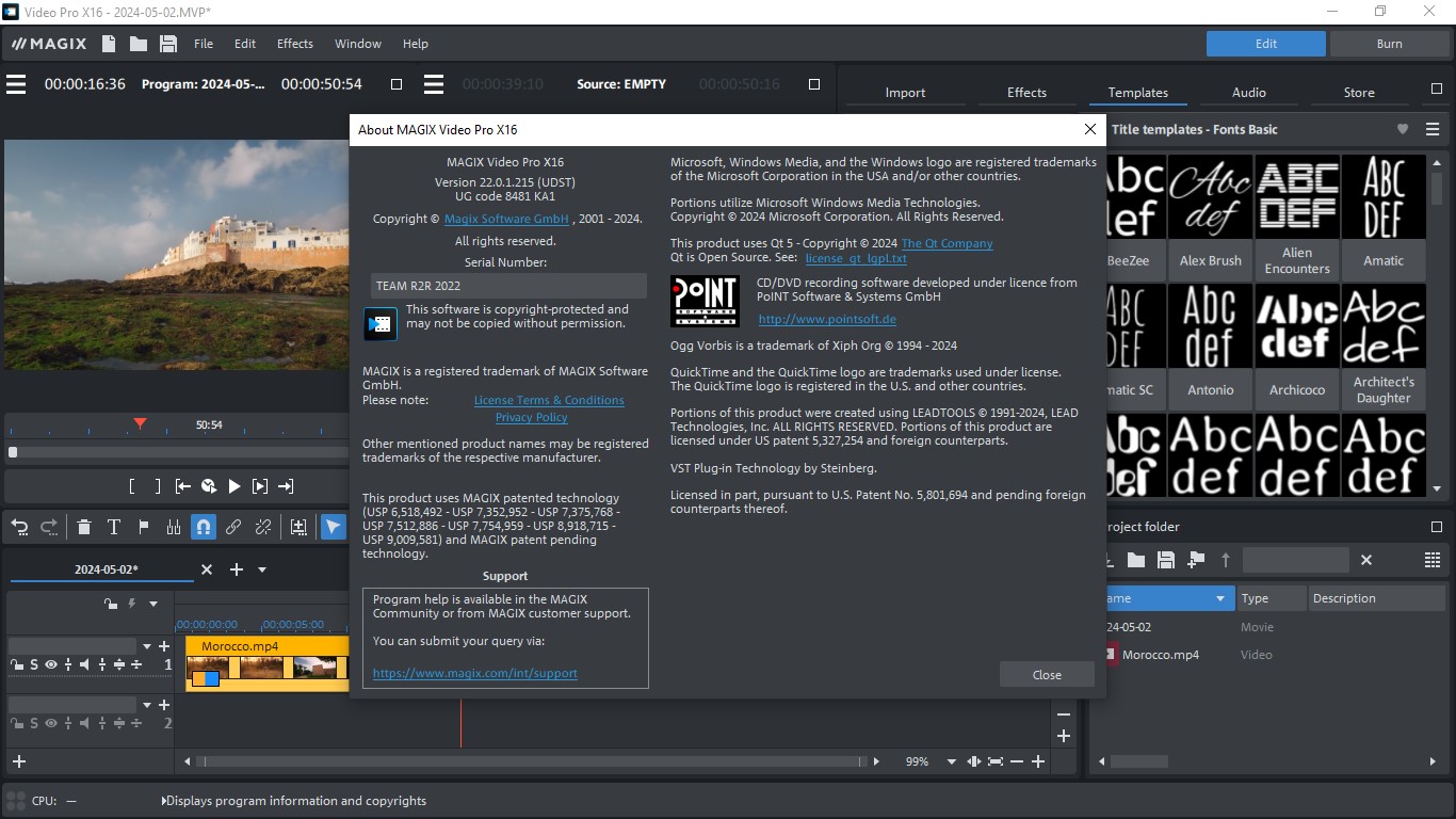 专业视频编辑 | MAGIX Video Pro X17 v23.0.1.267 破解版