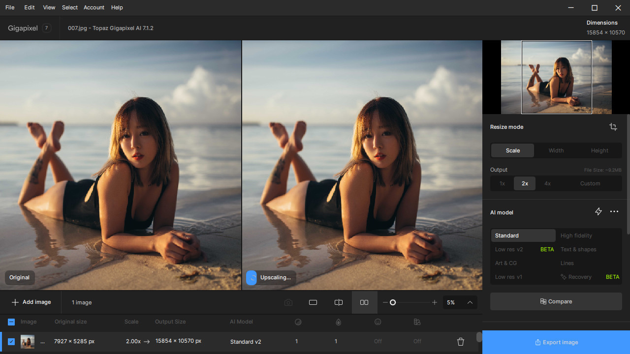 无损图片放大工具 | Topaz Gigapixel AI  v8.4.1 汉化绿色便携版