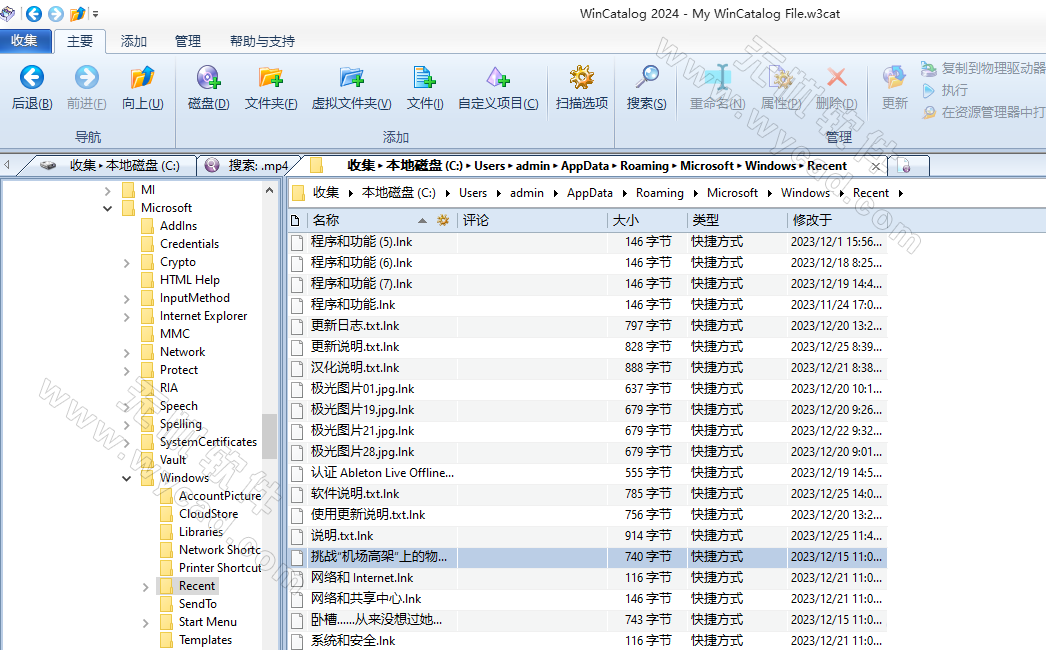 文件索引工具 | WinCatalog v2024.12.0.614 中文绿色版