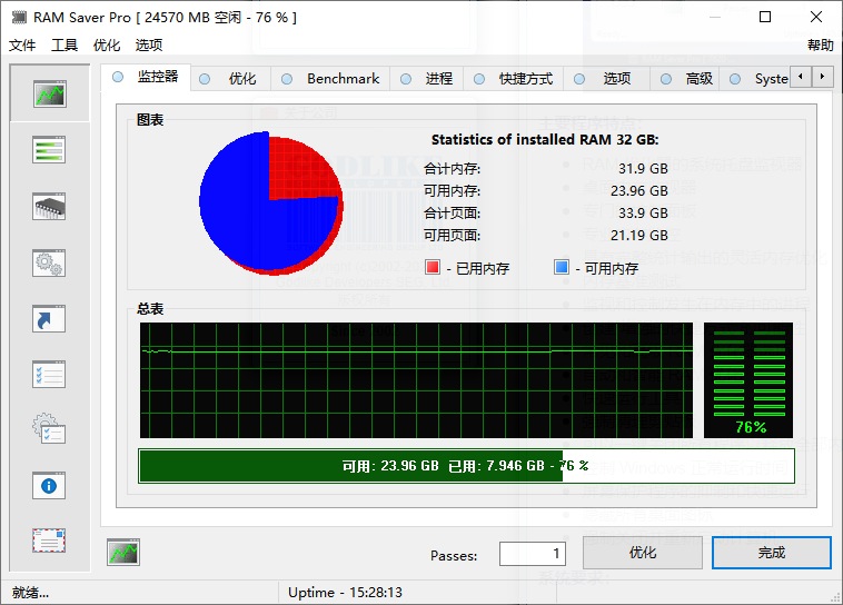 内存优化软件 | RAM Saver Pro v25.6.1 中文绿色版
