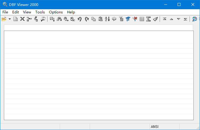 DBF Viewer 2000(查看和编辑DBF文件) v8.69 绿色版