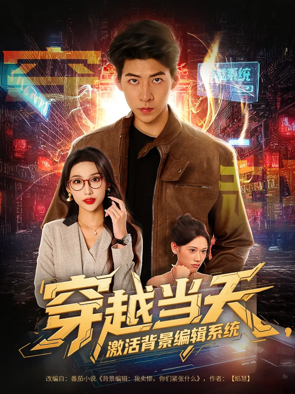 《穿越当天激活背景编辑系统(87集)》短剧全集免费在线观看