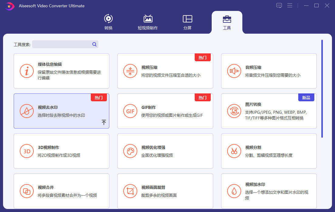 视频格式转换软件 | Aiseesoft Video Converter v10.9.16 中文破解版