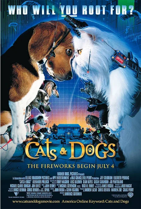 美国电影《猫狗大战》(1-3部)(2001-2020)喜剧 / 动作 / 冒险 豆瓣6.9高清完整版免费在线观看
