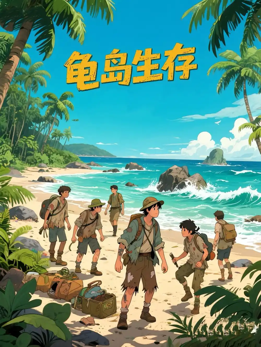 《龟岛生存(80集)》短剧全集免费在线观看
