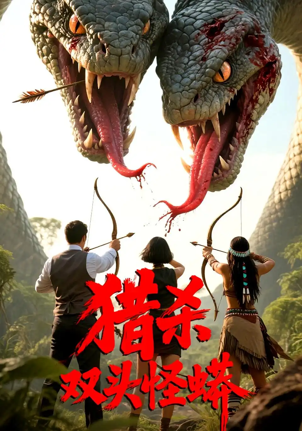 《猎杀双头怪蟒(40集)》短剧全集免费在线观看