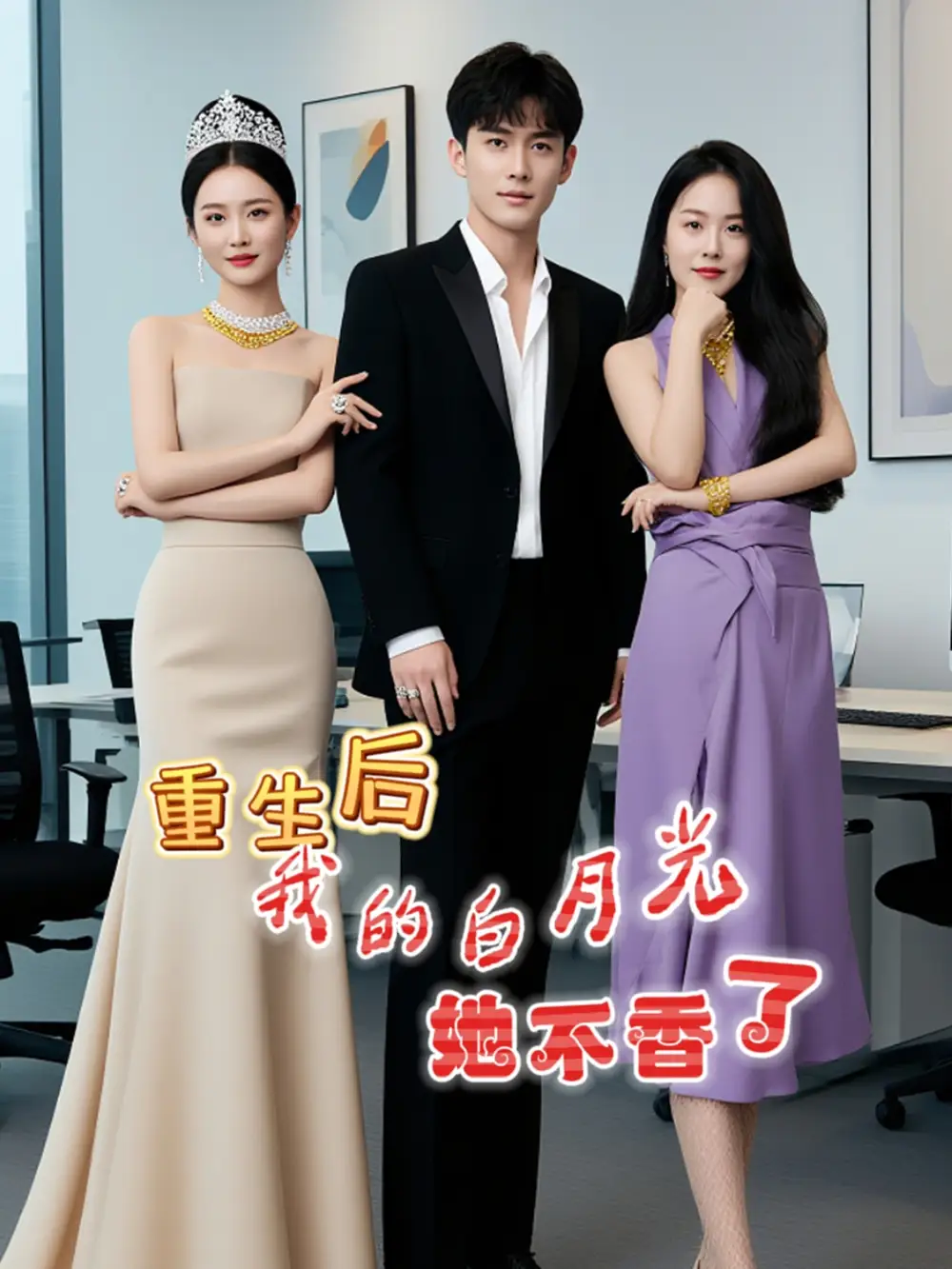 《重生后我的白月光她不香了(60集)》短剧全集免费在线观看