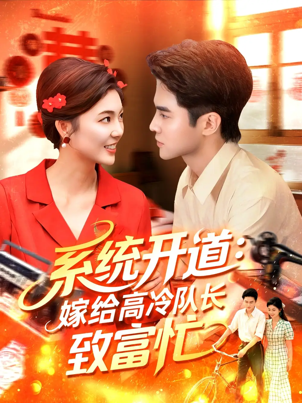 《系统开道嫁给高冷队长致富忙&系统开道嫁给高冷队长致富忙(100集)》短剧全集免费在线观看