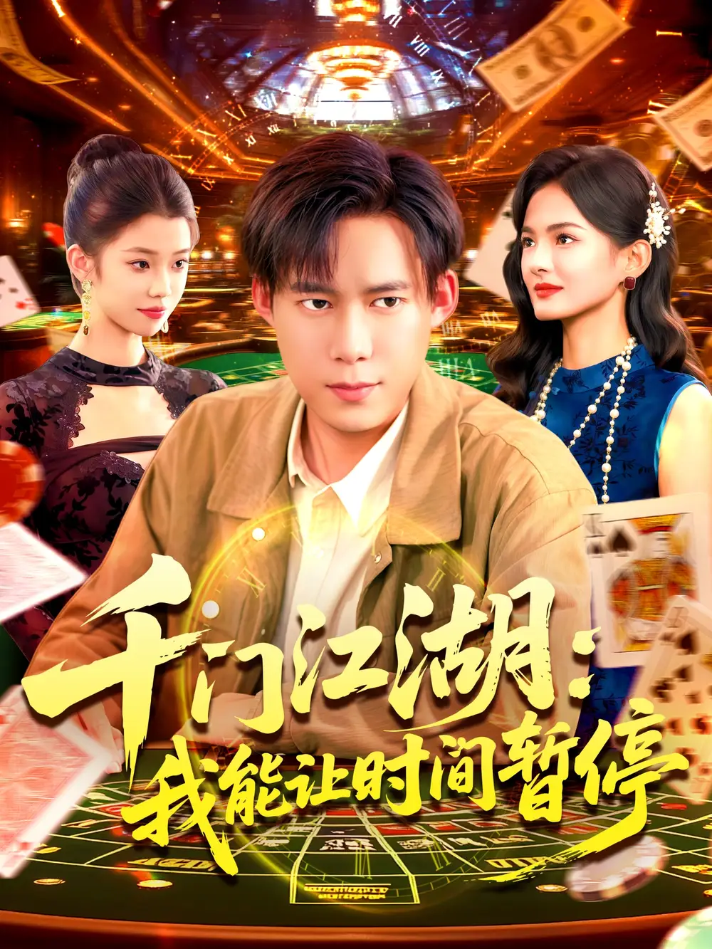 《时间暂停我能掌控一切＆千门江湖我能让时间暂停（104集）王大钱》短剧全集免费在线观看