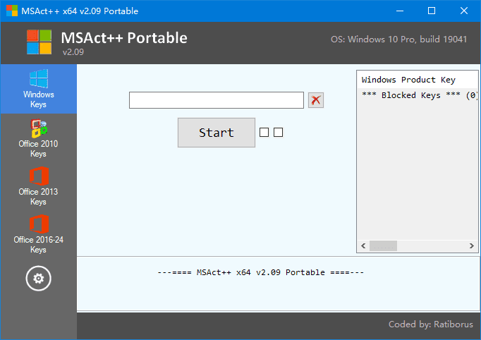MSAct++(Windows和Office激活工具) v2.10 绿色版