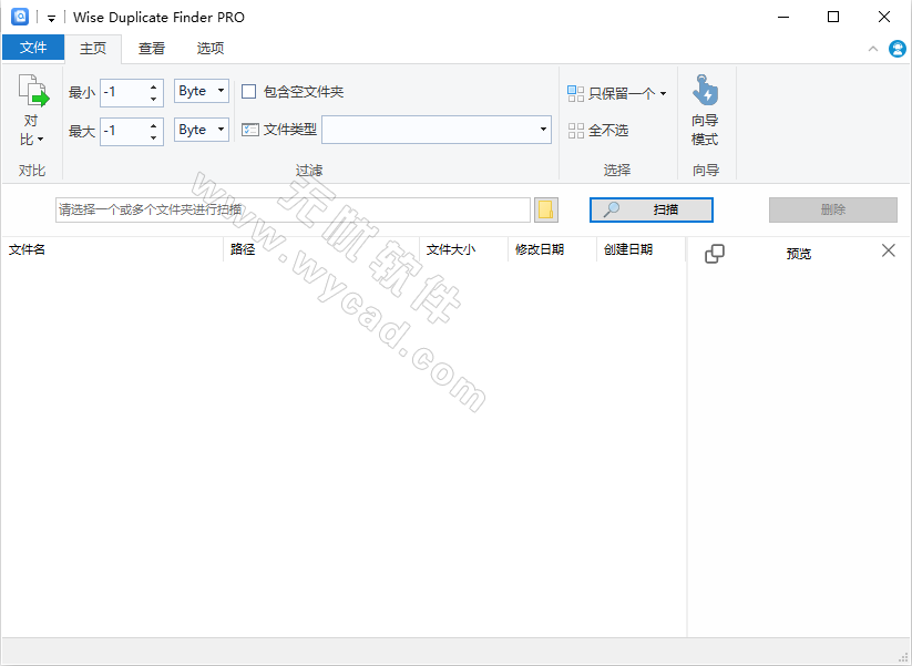 重复文件查找删除工具 | Wise Duplicate Finder Pro v2.1.9.71 中文绿色版