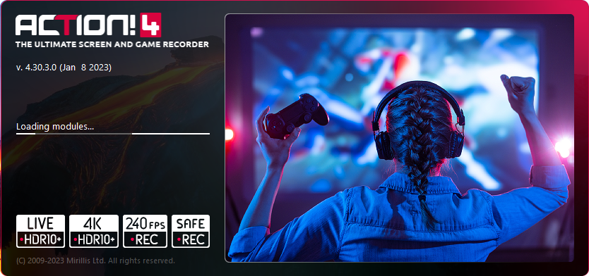 高清屏幕录像软件 | Mirillis Action v4.46.0 中文破解版（绿色便携版）