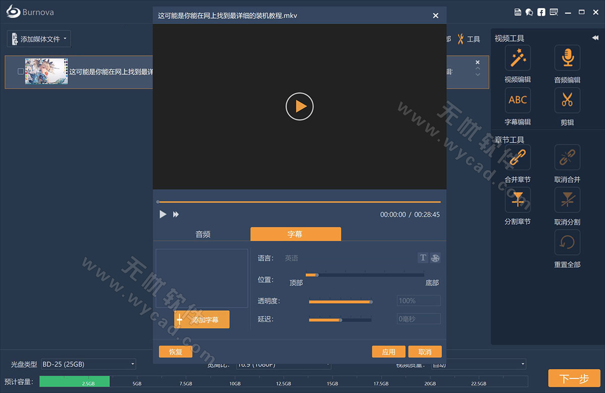 Aiseesoft Burnova(光盘刻录软件) v1.5.52 中文绿色版