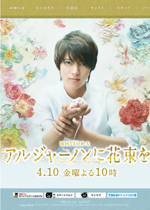 [日剧]《献给阿尔吉侬的花束》（2015）电视剧|全集高清免费在线观看