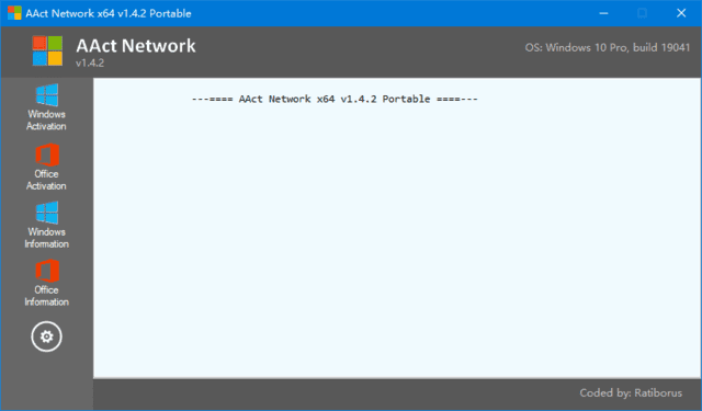 AAct Network(Office/Win10 KMS激活工具) v1.4.3 绿色版