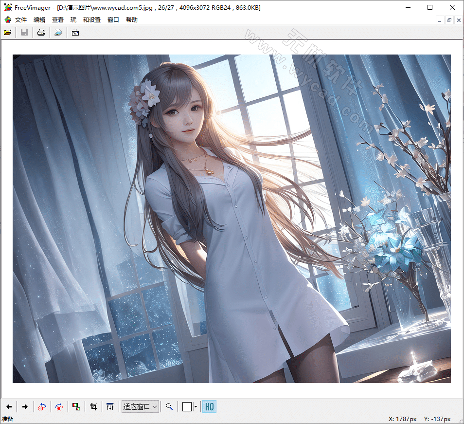 图像浏览编辑软件 | FreeVimager v9.9.27 中文绿色版