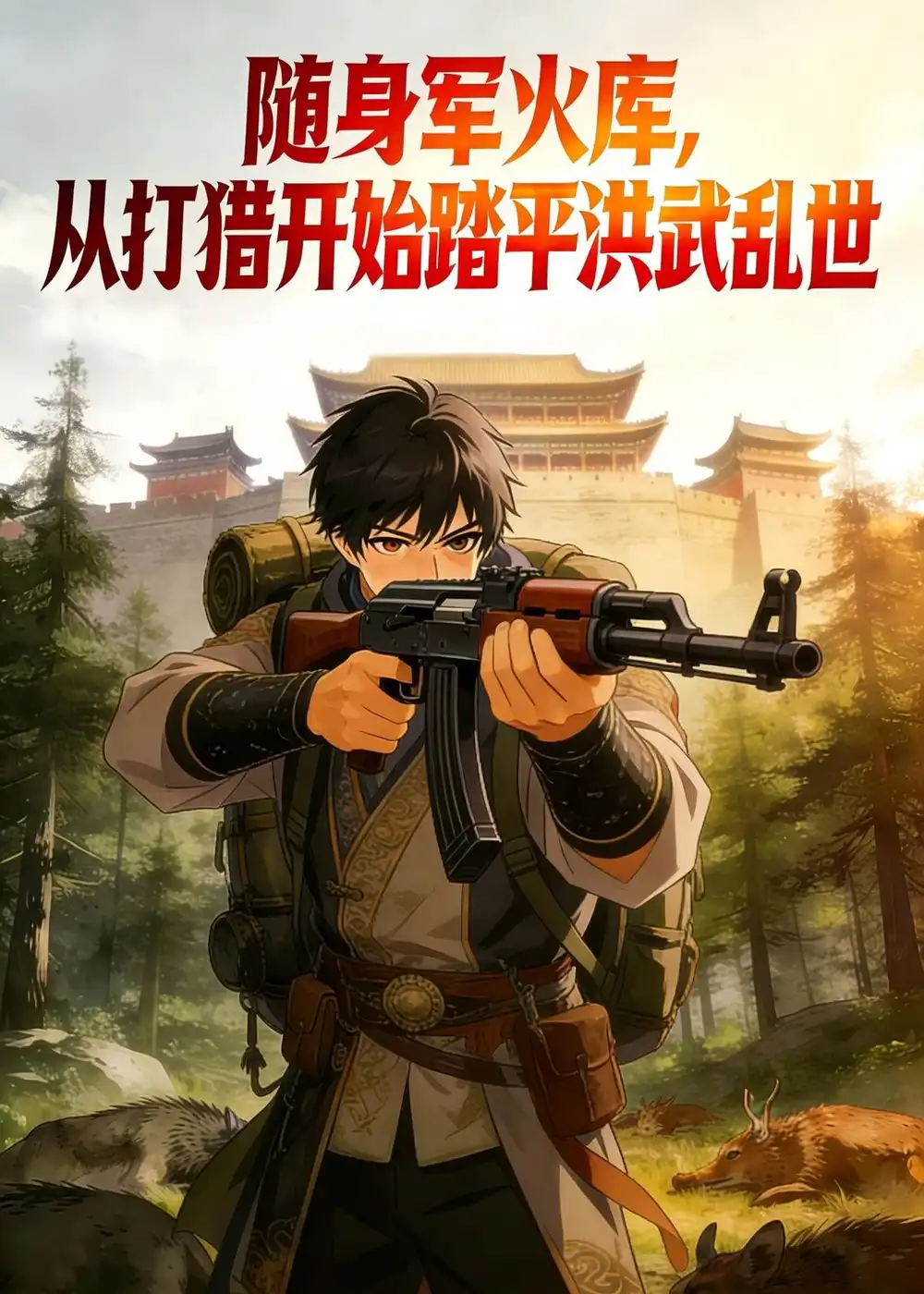 《随身军火库，从打猎开始踏平洪武乱世&随身军火库从打猎开始踏平洪武乱世（100集）动漫》短剧全集免费在线观看-CD网盘社