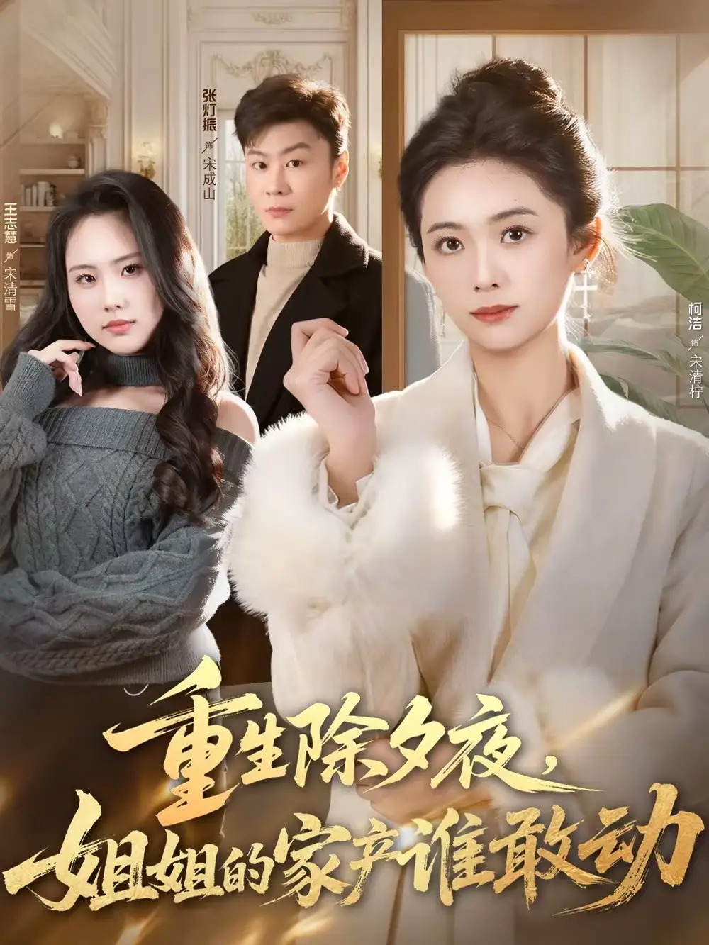 《重生除夕夜，姐姐的家产谁敢动（60集）柯洁＆王志慧》短剧全集免费在线观看-CD网盘社