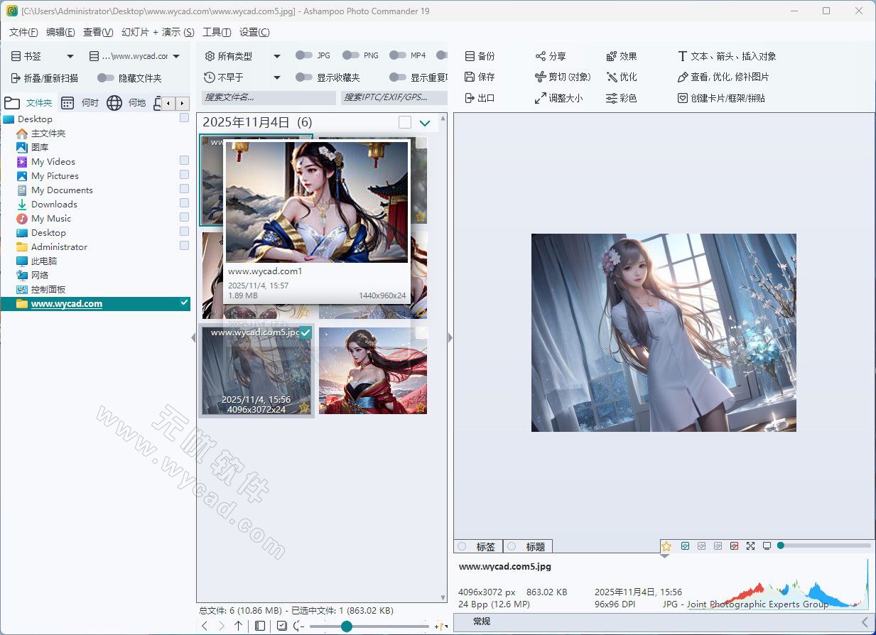 看图软件 | Ashampoo Photo Commander v19.0.4 精简安装版