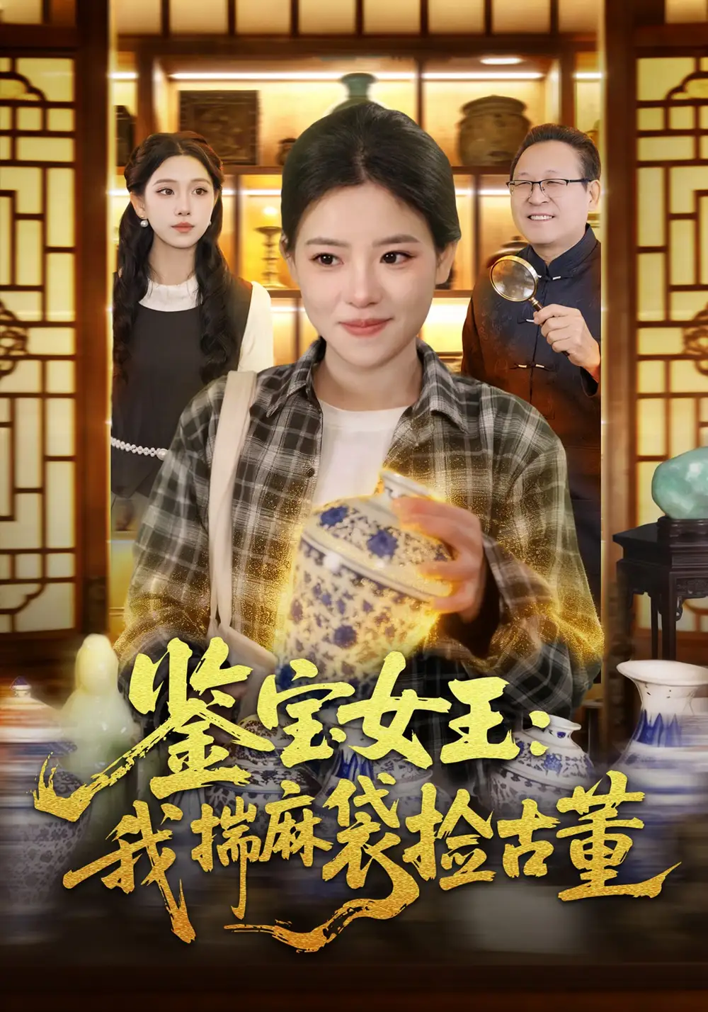 《鉴宝女王：我揣麻袋捡古董（83集）梓琪&大飞》短剧全集免费在线观看-CD网盘社
