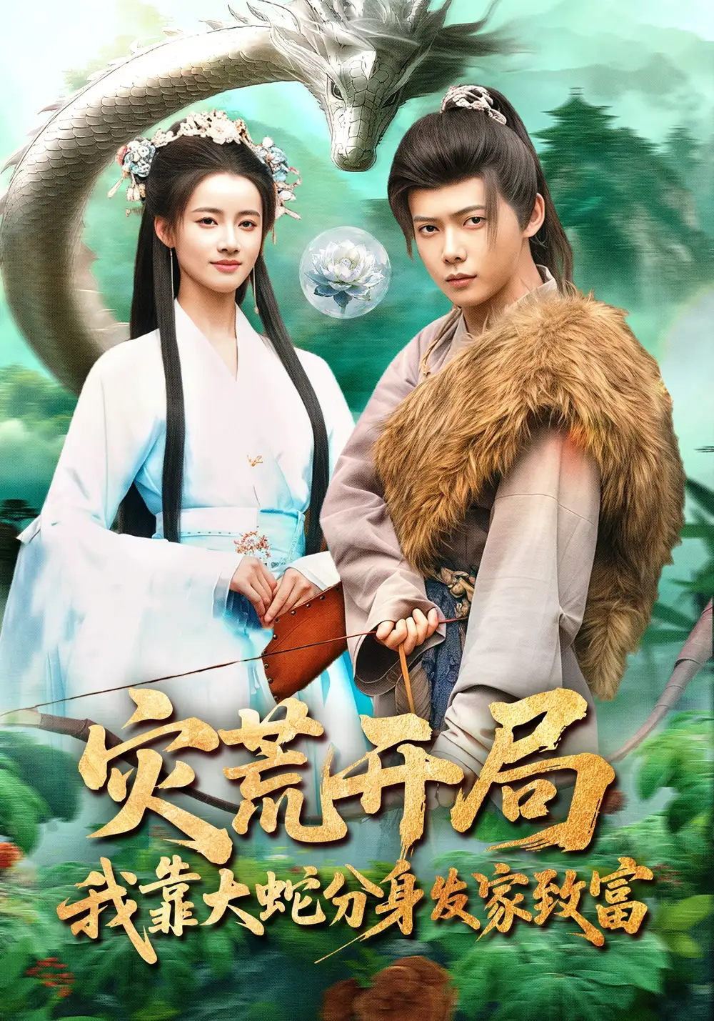 《灾荒开局，我靠大蛇分身发家致富（85集）王镱深&瑾萱》短剧全集免费在线观看-CD网盘社