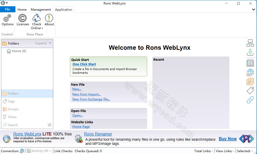 书签管理器 | Rons WebLynx Pro 2025.6.18.1346 破解版
