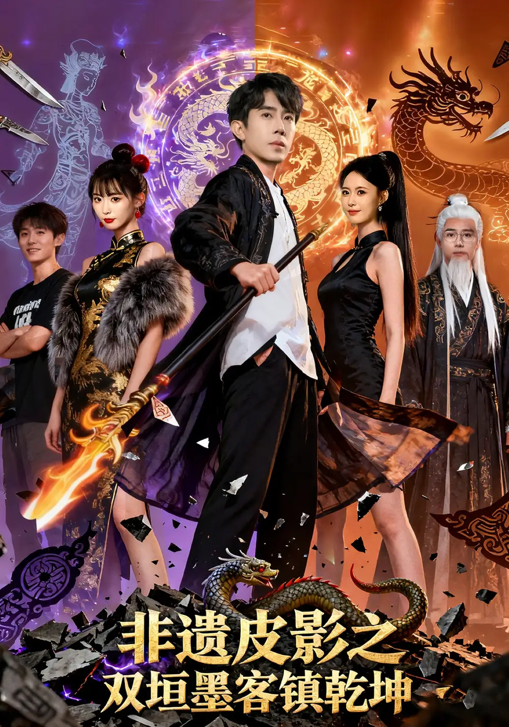 《非遗皮影之双垣墨客镇乾坤（76集）郭士博&黄歆禾》短剧全集免费在线观看-CD网盘社