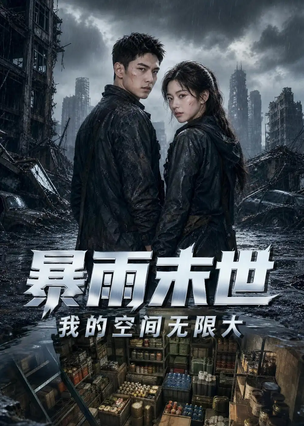 《暴雨末世我的空间无限大（67集）Ai短剧》短剧全集免费在线观看