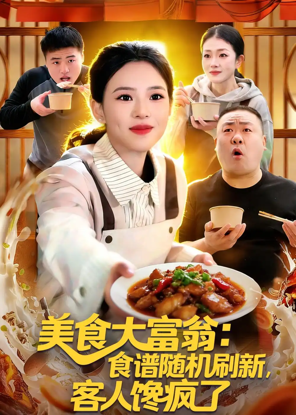 《美食大富翁食谱随机刷新客人馋疯了（72集）梓琪＆王永浩》短剧全集免费在线观看-CD网盘社