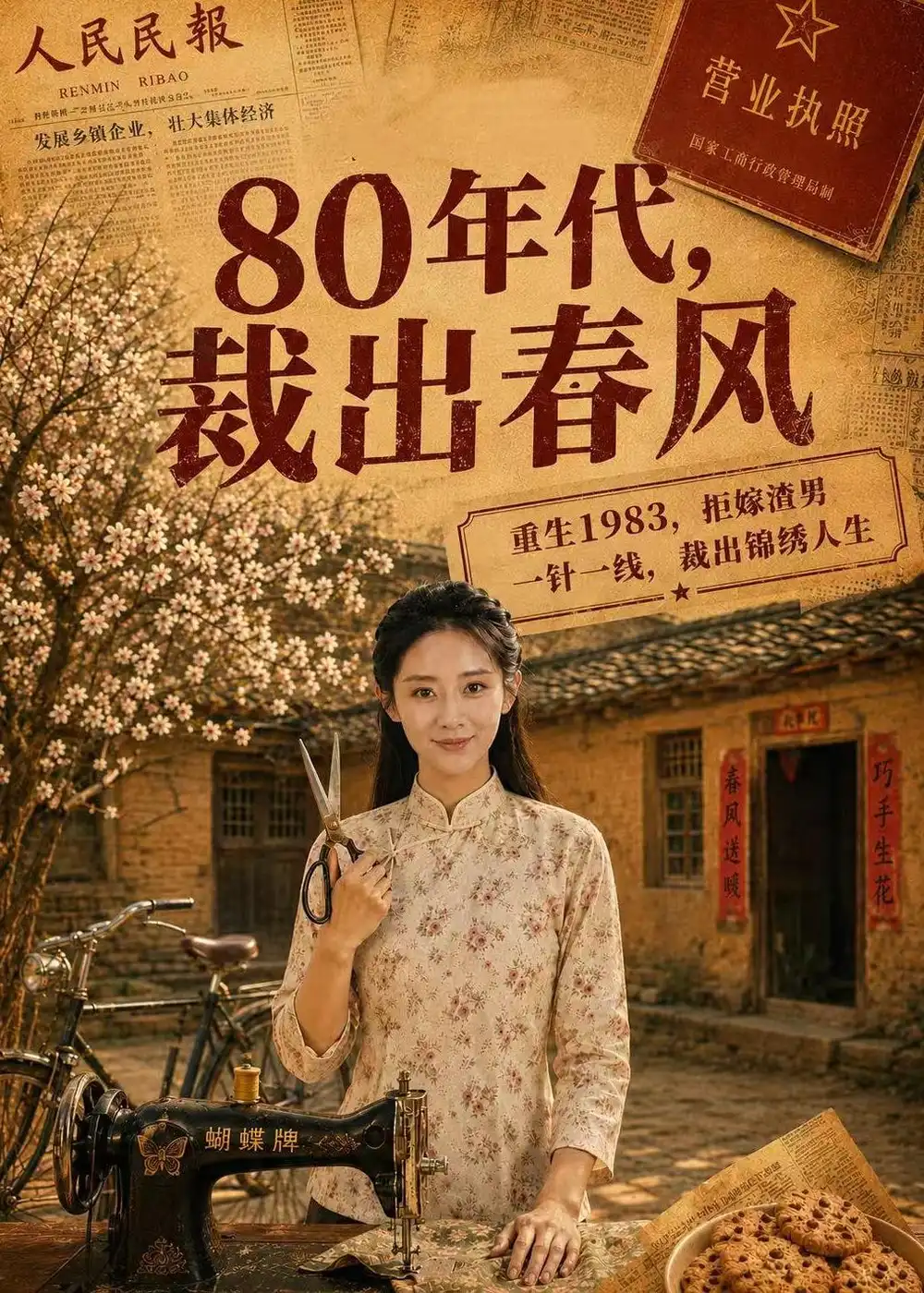 《80年代裁出春风（30集）Ai短剧》短剧全集免费在线观看
