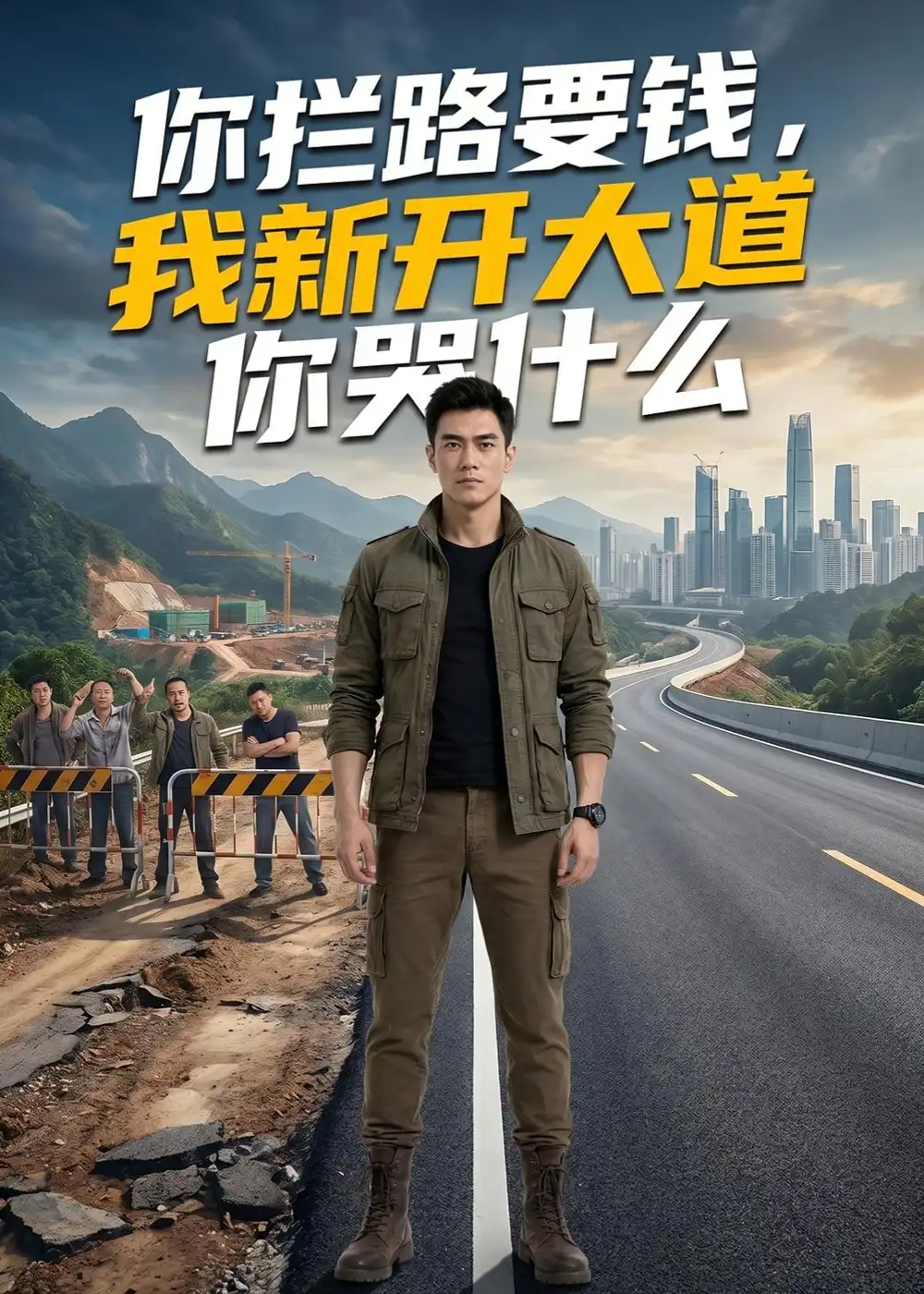 《你拦路要钱我新开大道你哭什么（42集）Ai短剧》短剧全集免费在线观看-CD网盘社