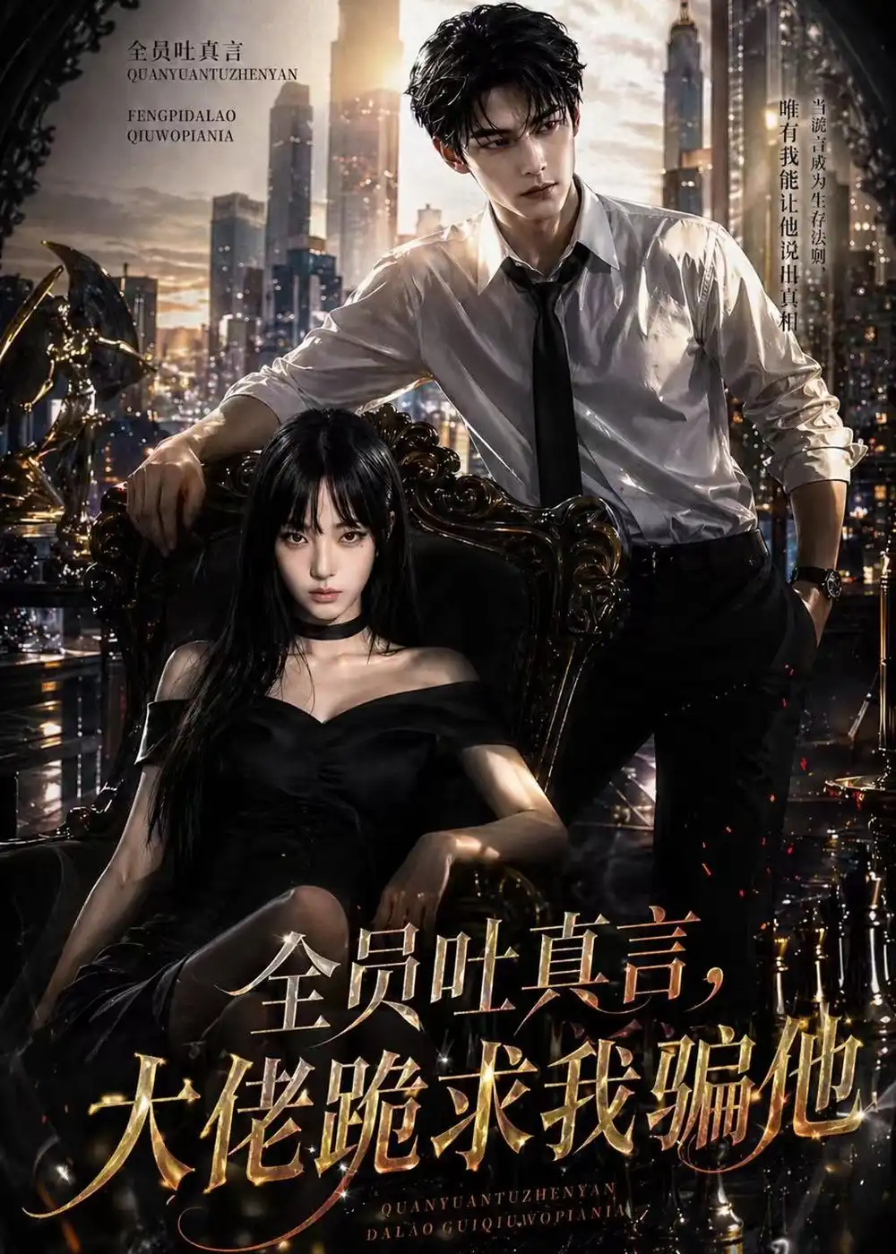 《全员吐真言，大佬跪求我骗他&全员吐真言大佬跪求我骗他（45集）AI短剧（2026）》短剧全集免费在线观看-CD网盘社