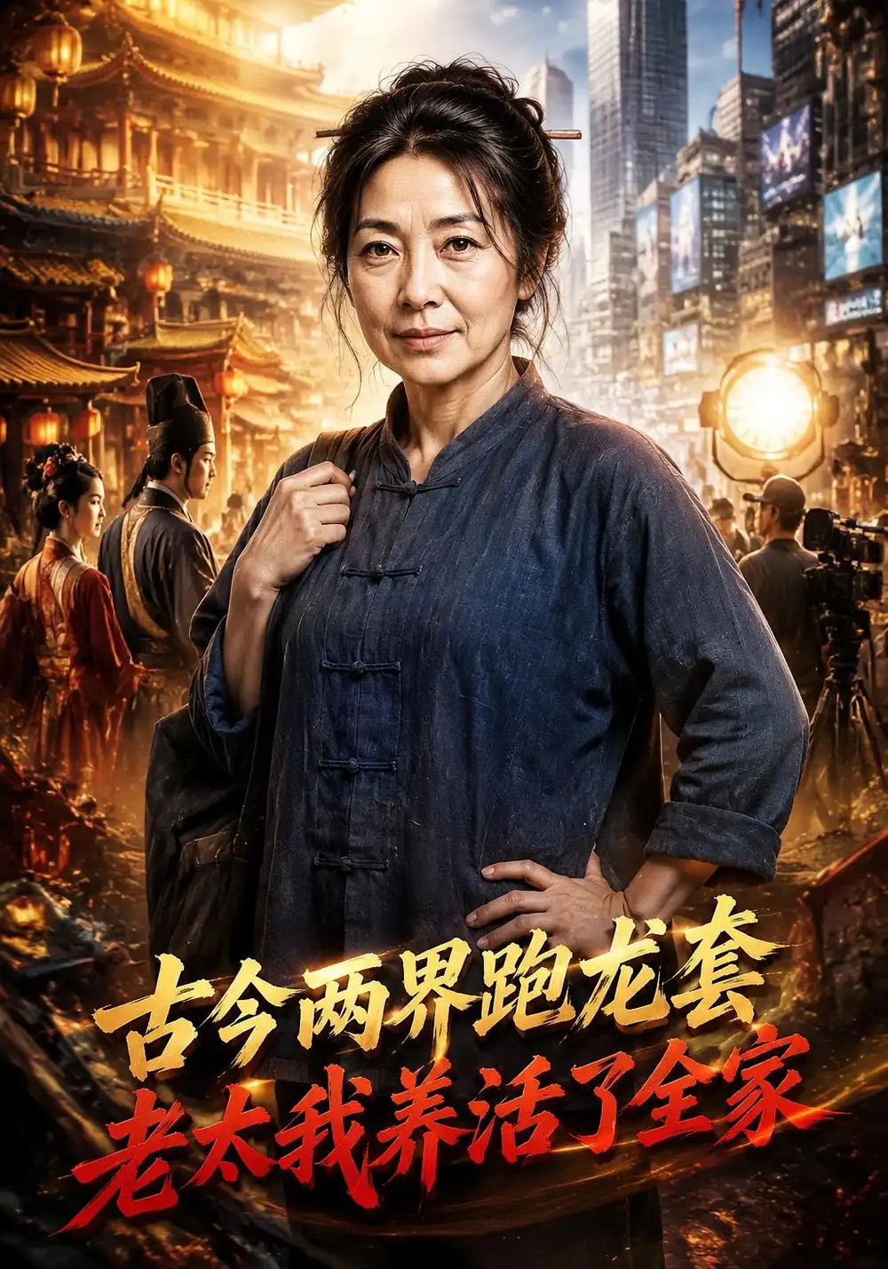 《古今两界跑龙套老太我养活了全家(118集)Ai短剧》短剧全集免费在线观看-CD网盘社