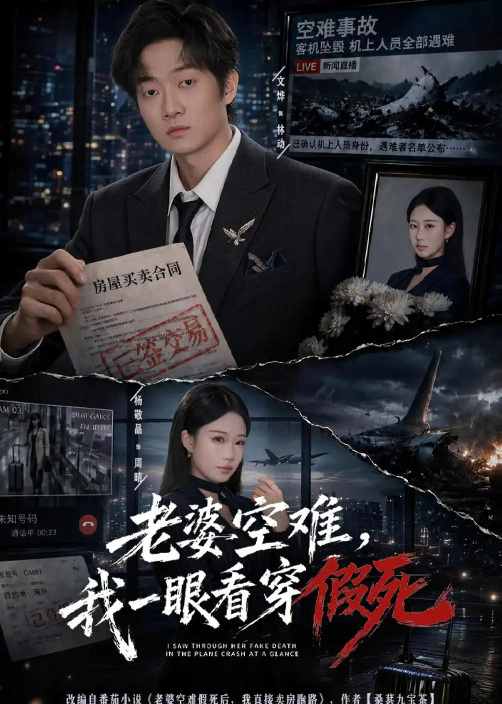 老婆空难，我一眼看穿假死&老婆空难我一眼看穿假死（80集）文烨＆杨敬晶 (2026)全集免费在线观看 - 第一搜