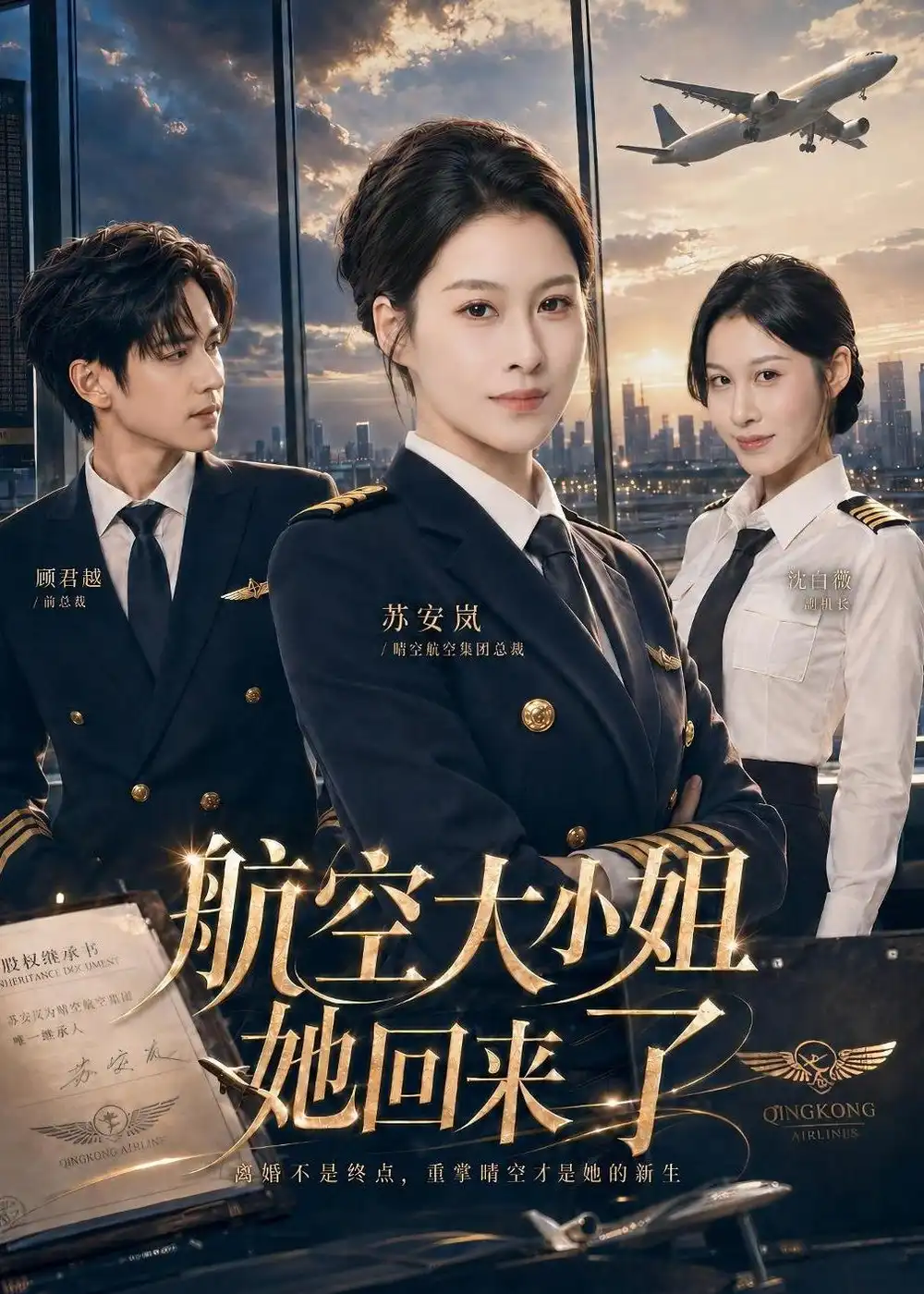 航空大小姐她回来了（60集）夏天琪＆戴睿全集免费在线观看 - 第一搜