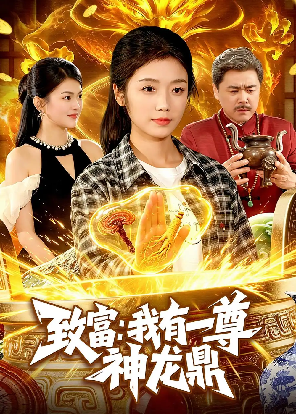 《致富我有一尊神龙鼎（94集）攸灵＆宋瑞》短剧全集免费在线观看-CD网盘社