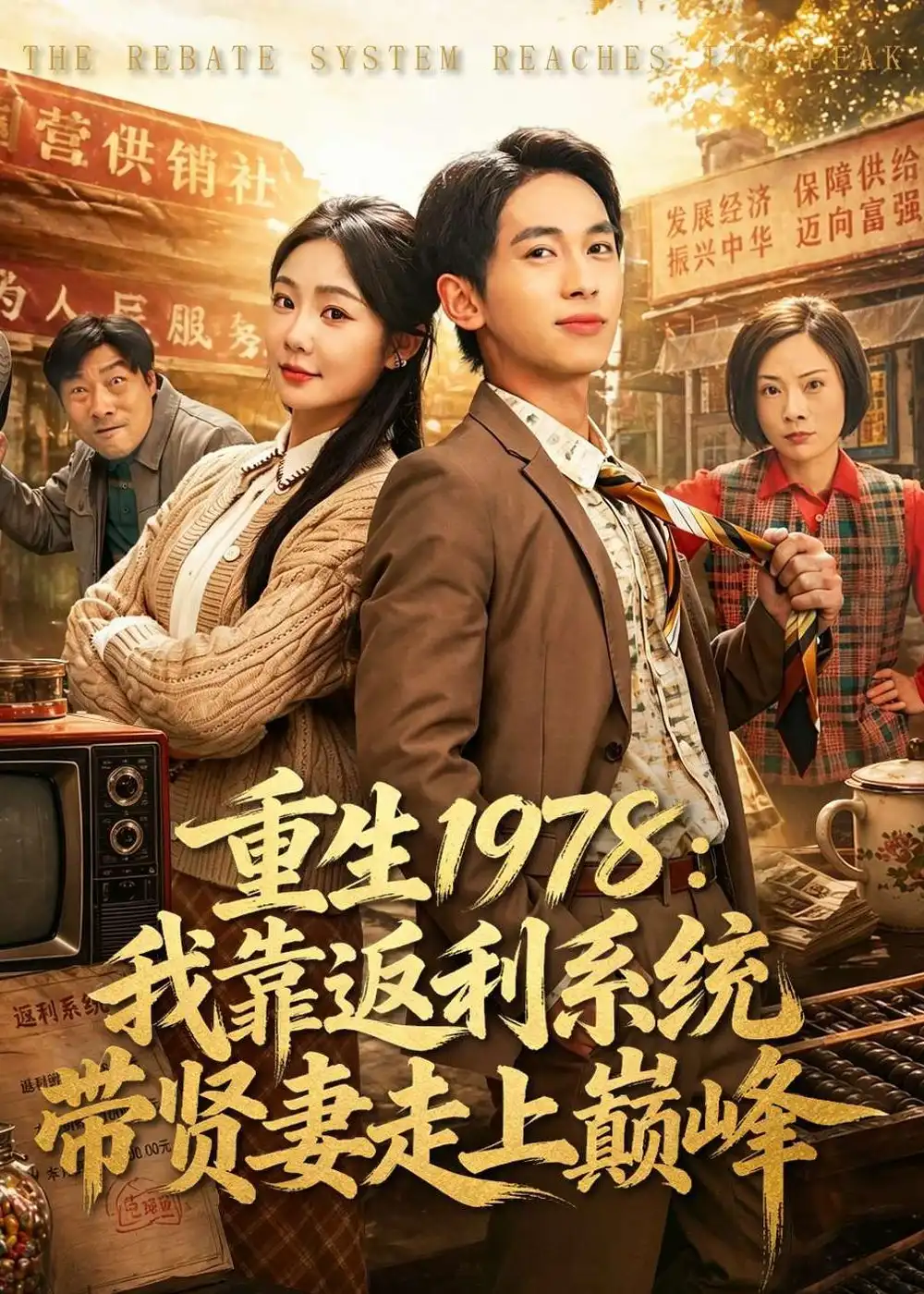 《重生1978我靠返利系统带贤妻走上巅峰（60集）雷孙强＆尹喜善》短剧全集免费在线观看