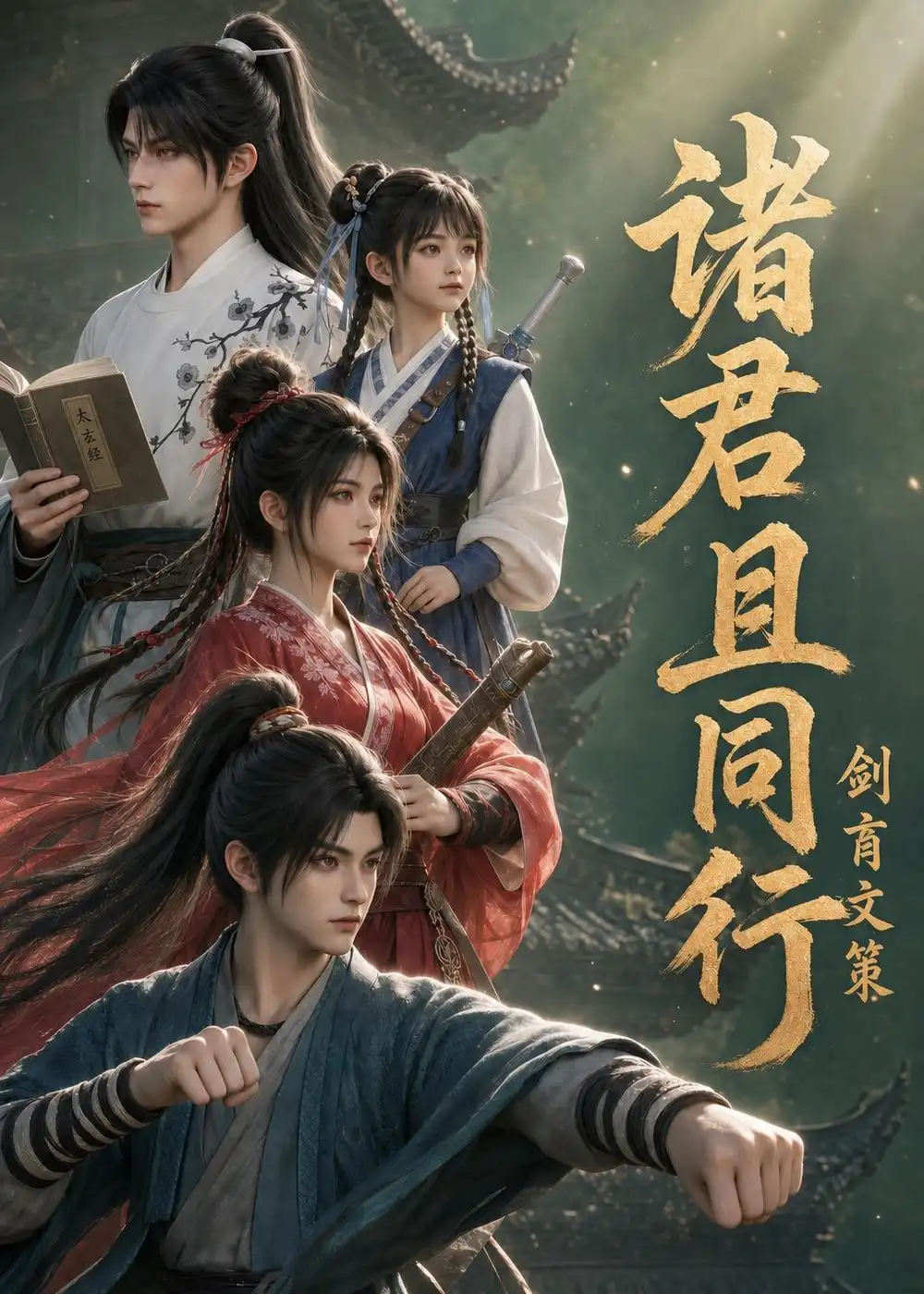 《诸君且同行，剑育文策&诸君且同行剑育文策（74集）AI短剧 (2026)》短剧全集免费在线观看-CD网盘社