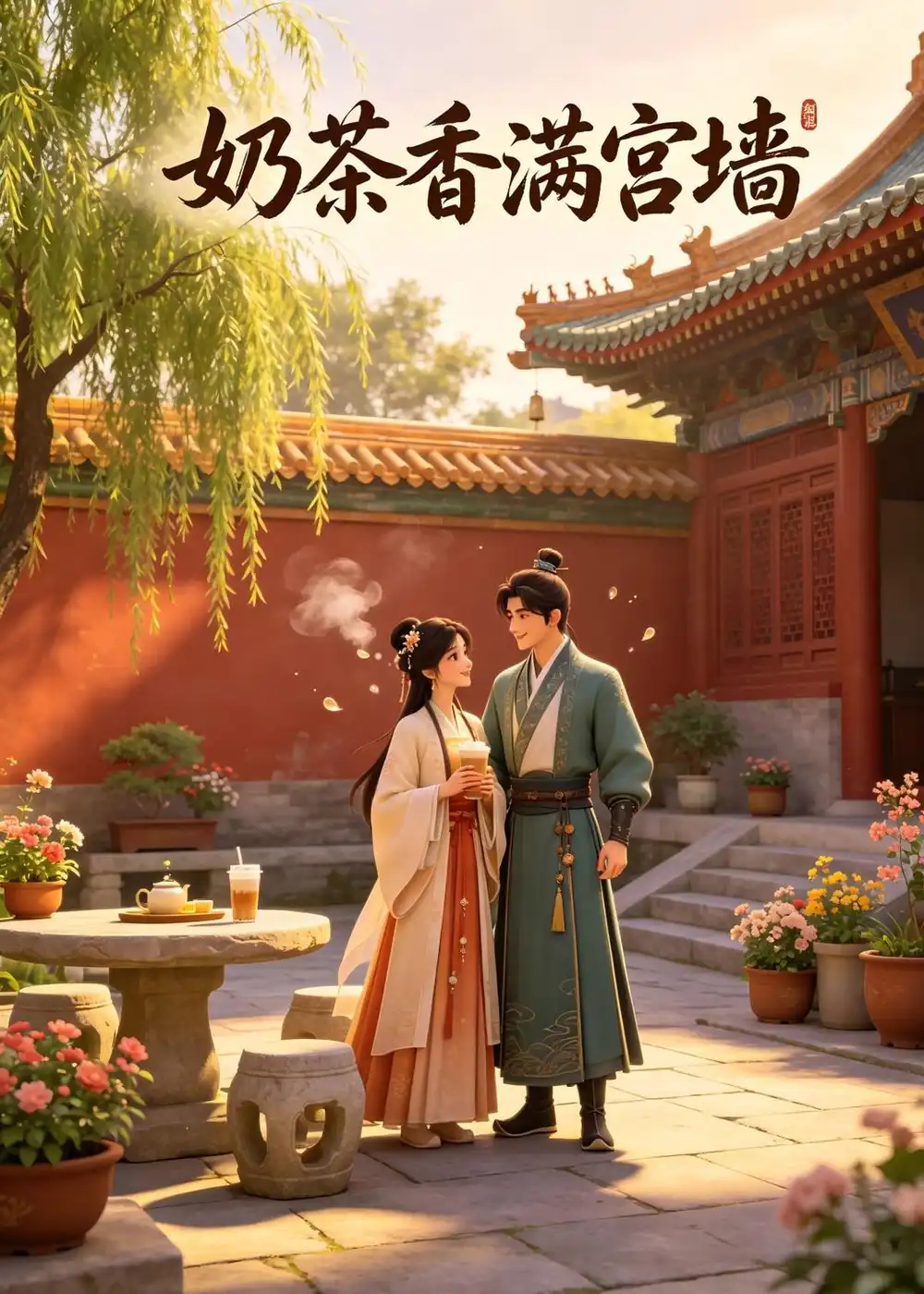 《奶茶香满宫墙（44集）动漫》短剧全集免费在线观看-CD网盘社