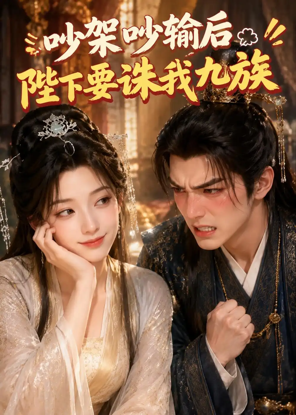 《吵架吵输后陛下要诛我九族（21集）AI短剧》短剧全集免费在线观看