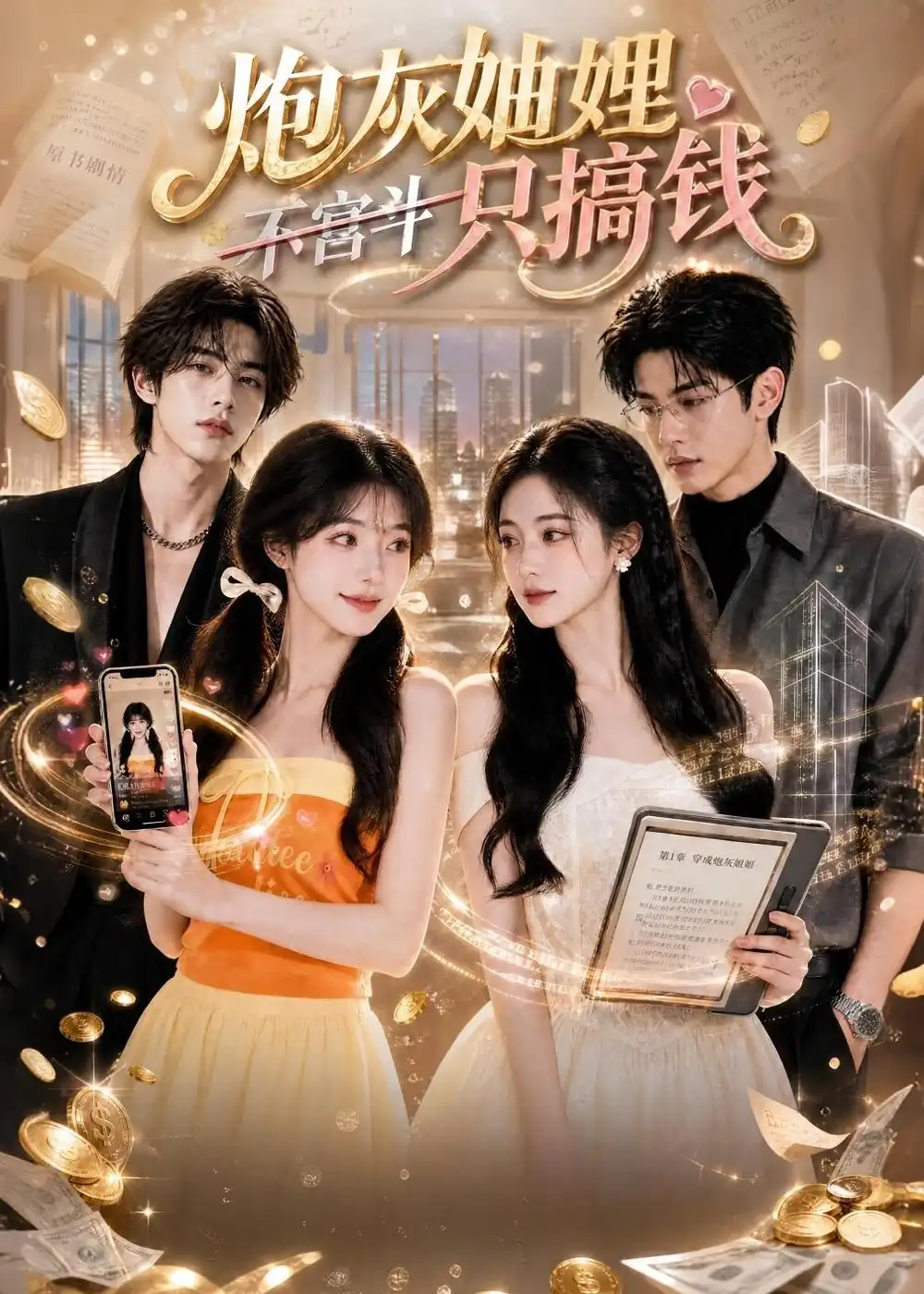 《炮灰妯娌不宫斗，只搞钱&炮灰妯娌不宫斗只搞钱（50集）AI短剧 (2026)》短剧全集免费在线观看-CD网盘社
