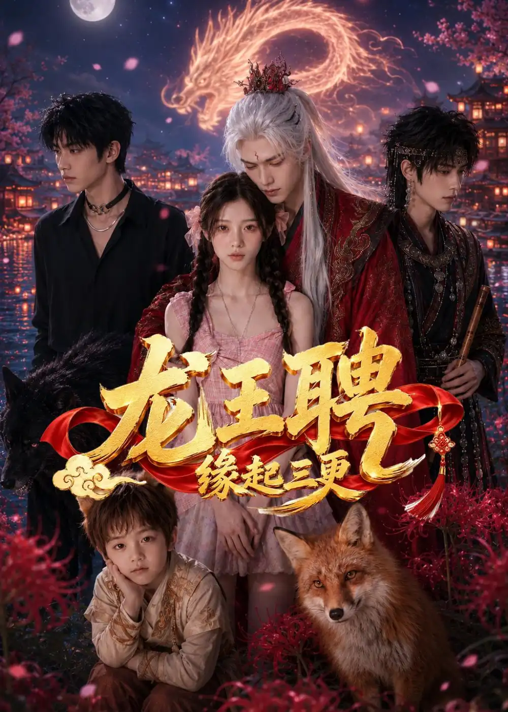 《龙王聘：缘起三更&龙王聘缘起三更（63集）AI短剧 (2026)》短剧全集免费在线观看-CD网盘社