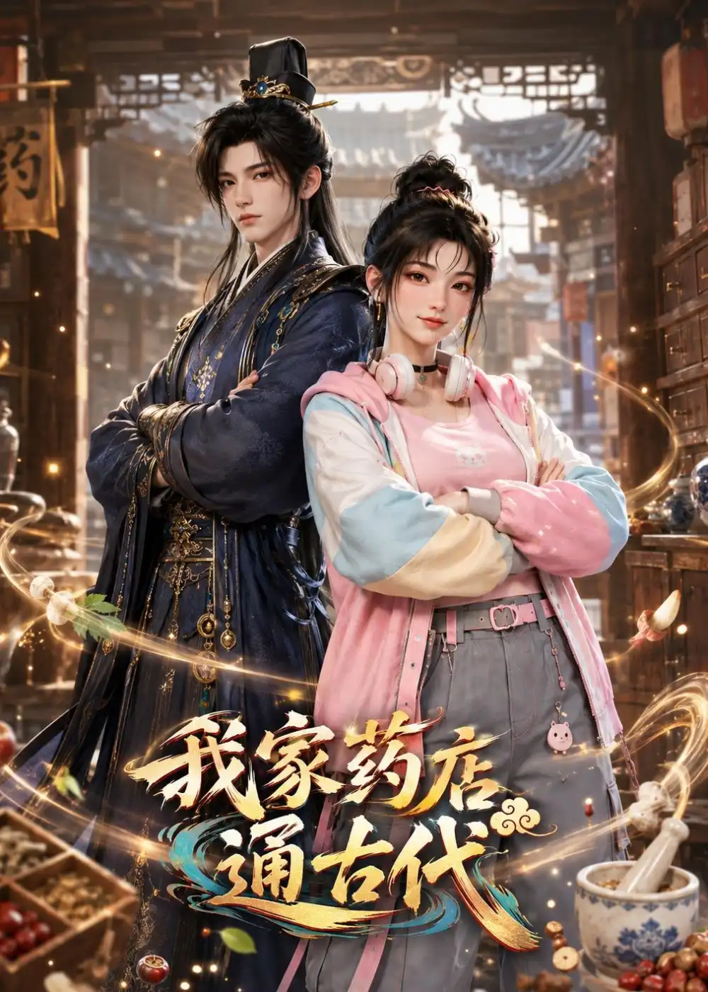 《我家药店通古代（42集）AI短剧 (2026)》短剧全集免费在线观看-CD网盘社