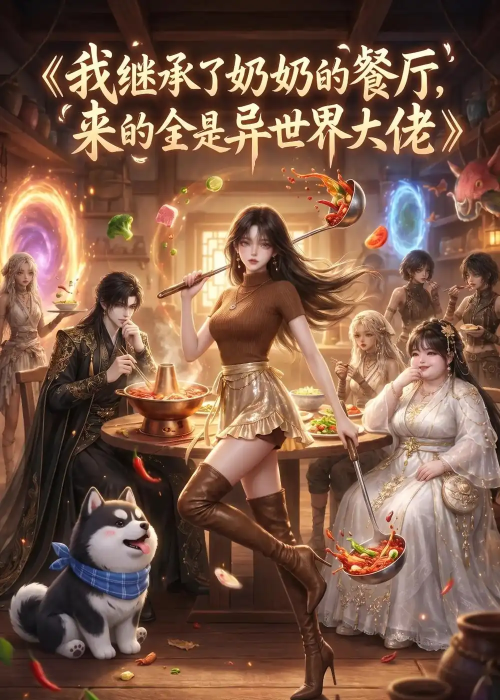 《我继承了奶奶的餐厅，来的全是异世界大佬&我继承了奶奶的餐厅来的全是异世界大佬（33集） AI短剧 (2026)》短剧全集免费在线观看-CD网盘社