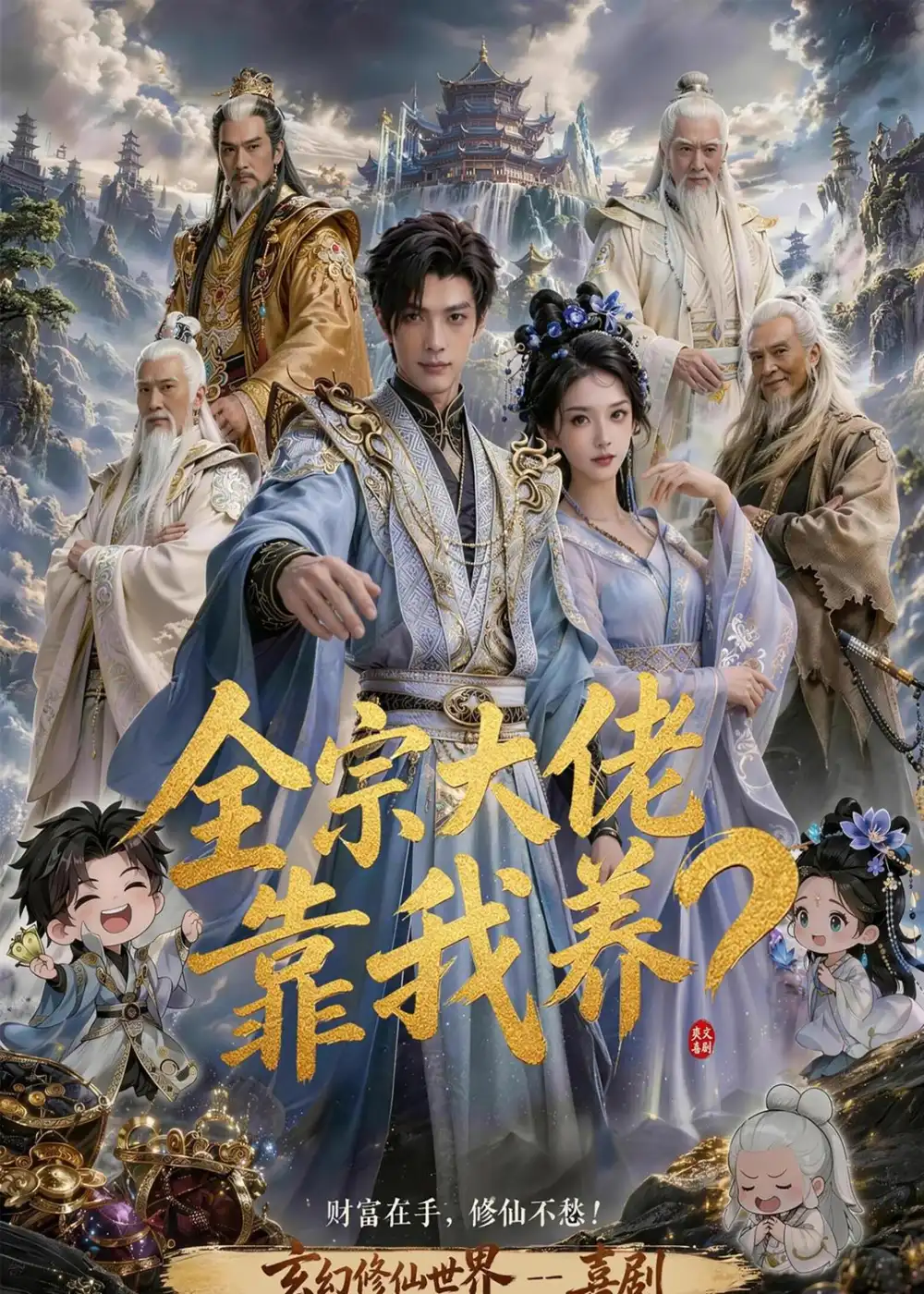 《全宗大佬靠我养？（75集）AI短剧 (2026)》短剧全集免费在线观看-CD网盘社
