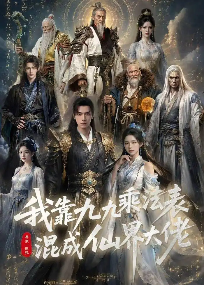 《我靠九九乘法表混成仙界大佬（56集）AI短剧 (2026)》短剧全集免费在线观看-CD网盘社