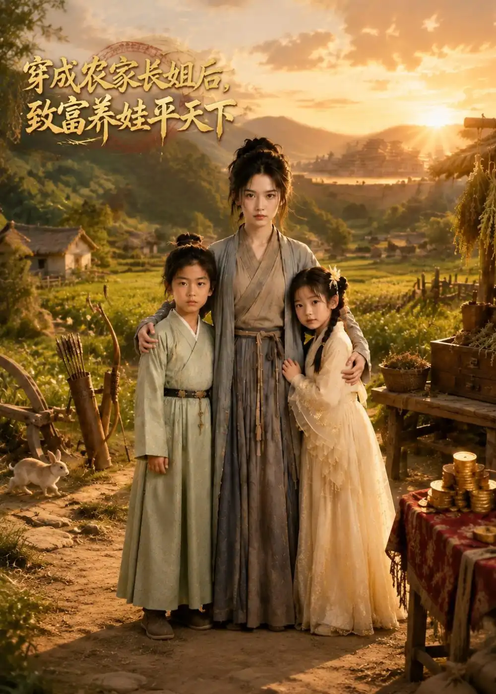 《穿成农家长姐后,致富养娃平天下&穿成农家长姐后致富养娃平天下(95集)AI短剧 (2026)》短剧全集免费在线观看-CD网盘社