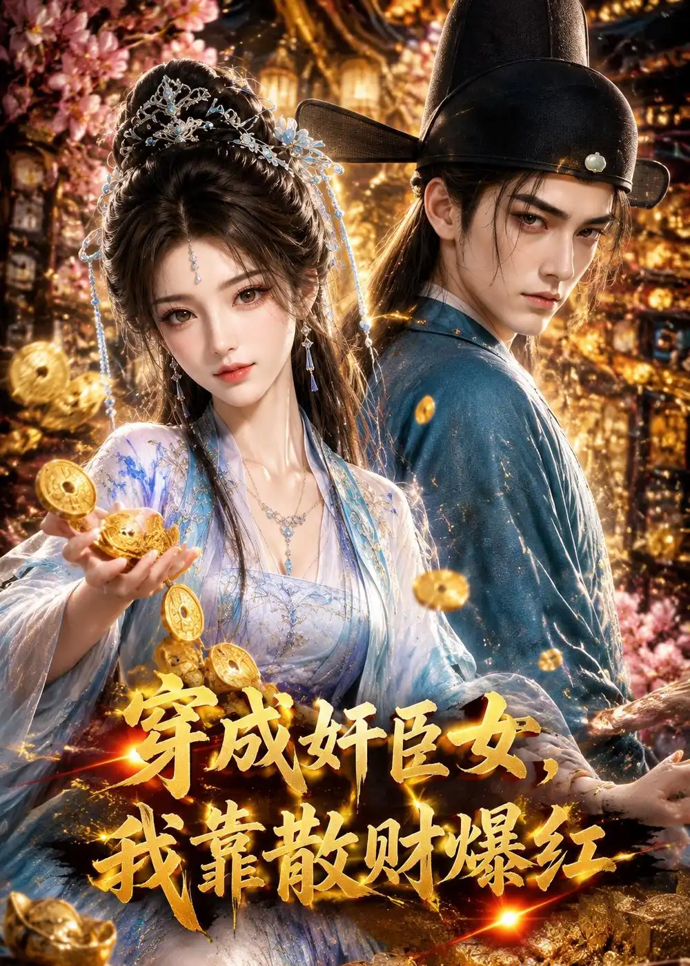 《穿成奸臣女，我靠散财爆红&穿成奸臣女我靠散财爆红（77集）AI短剧 (2026)》短剧全集免费在线观看-CD网盘社