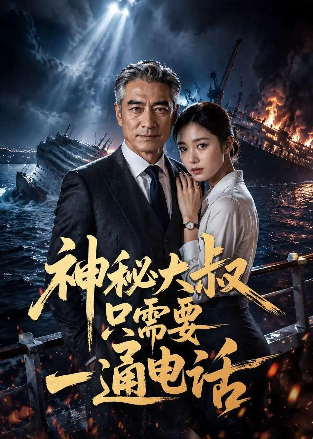 《神秘大叔只需要一通电话(35集)AI短剧 (2026)》短剧全集免费在线观看-CD网盘社