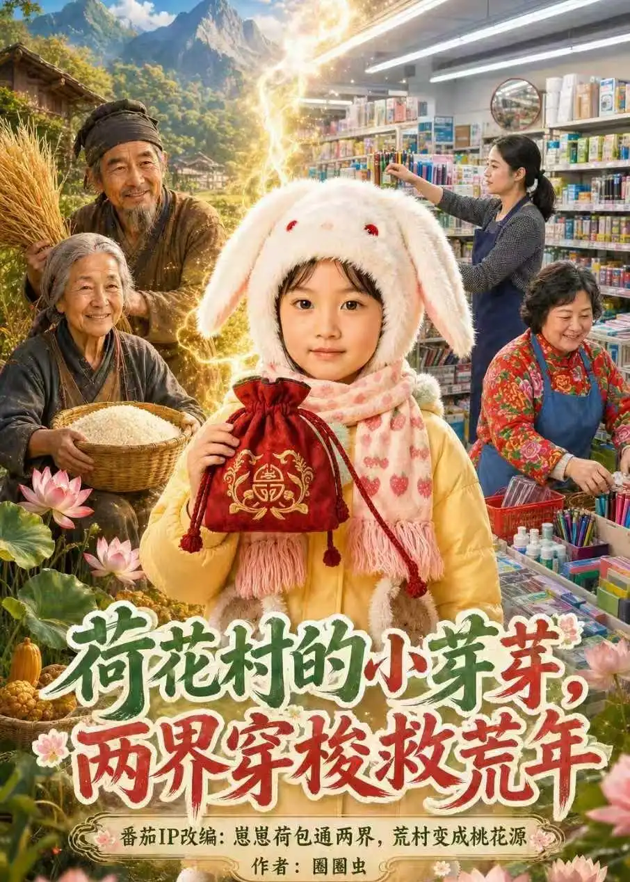 《荷花村的小芽芽，两界穿梭救荒年&荷花村的小芽芽两界穿梭救荒年（60集）AI短剧 (2026)》短剧全集免费在线观看-CD网盘社